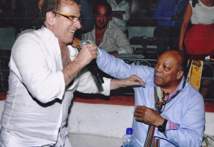 Quincy Jones: quella notte a Capri a L’Anema e Core per abbracciare Guido Lembo
