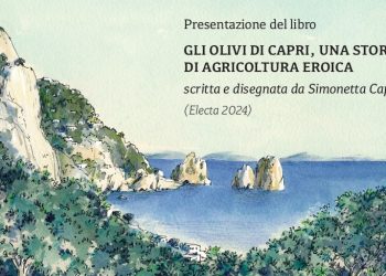 Presentazione del libro: GLI OLIVI DI CAPRI. UNA STORIA DI AGRICOLTURA EROICA scritta e disegnata da Simonetta Capecchi – Electa, Milano, 2024