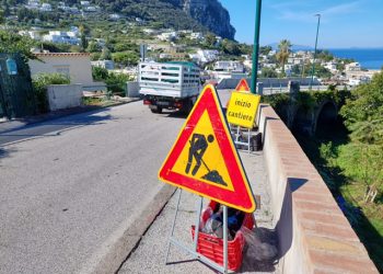 Lavori in via Don Giobbe Ruocco, collegamento Capri-Marina Grande solo via San Costanzo