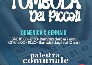 Anacapri, oggi pomeriggio alla Palestra Comunale c’è la Tombola dei Piccoli