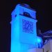 Il Campanile illuminato di blu in occasione della Giornata Internazionale della Sindrome di Angelman (Gallery)