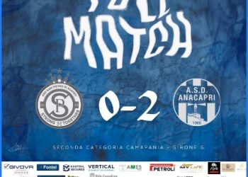 Anacapri ennesima vittoria in trasferta, battuto San Pietro Scafati