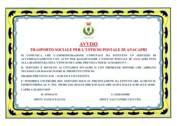 Anacapri: 8 marzo Festa delle Donne, gli auguri del Comune con un articolo tratto dalla Costituzione Italiana