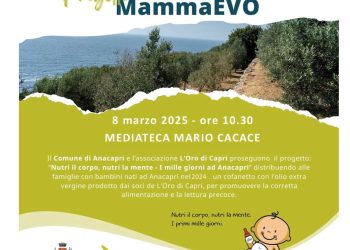 Anacapri, cofanetto con olio extravergine in regalo ai nati nel 2024