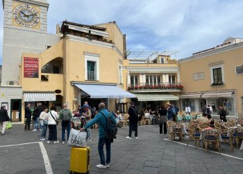 Lieve calo di vacanzieri nelle feste di Pasqua a Capri