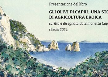 Anacapri: A Villa Rosa la Presentazione del libro GLI OLIVI DI CAPRI, UNA STORIA DI AGRICOLTURA EROICA. Oggi, Sabato 26 aprile, ore 18.00, viale Axel Munthe, 4