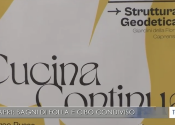 TGR: CAPRI, BAGNI DI FOLLA E CIBO CONDIVISO (Video)