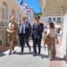 Il ministro della Cultura Alessandro Giuli in visita alle bellezze di Capri
