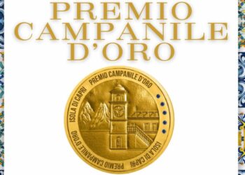 Mercoledì 14 maggio la Cerimonia di consegna del Premio Campanile d’Oro Isola di Capri