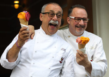 Al ristorante Da Tonino tre maestri del gusto firmano un’esperienza unica… in nome del gelato!