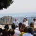 Marina Abramovic a Capri, foto di Giuseppe Rosato