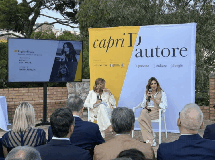 Capri D’Autore, Daniela Santanchè: «Ottimo lo stato del turismo in Italia» (Photogallery)