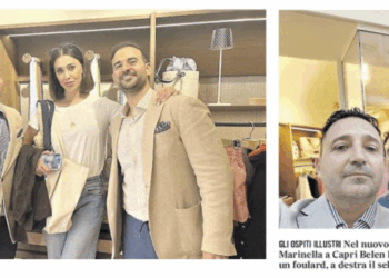 Marinella conquista Capri tra i clienti Belen e Sinclar