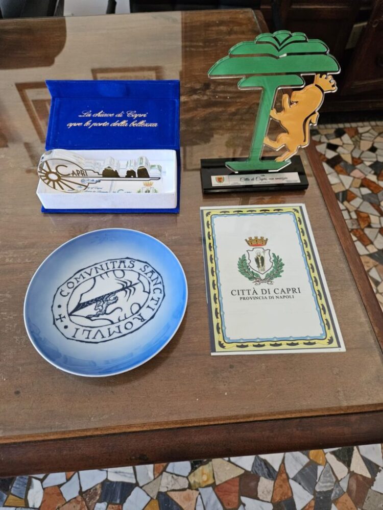 Incontro in Municipio tra le Amministrazioni Comunali di Capri e Sanremo
