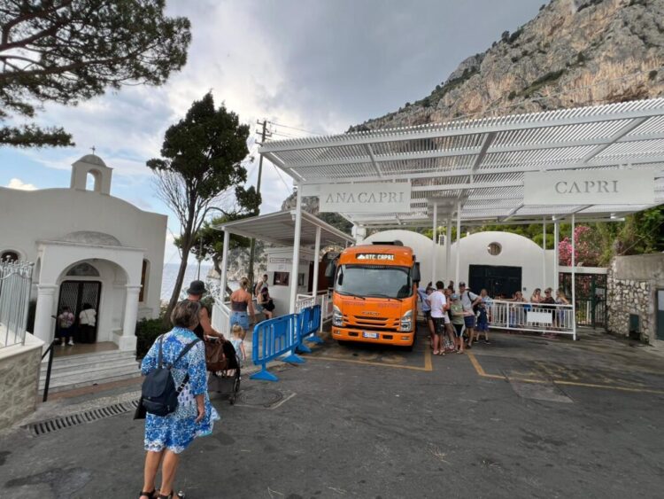 Inaugurazione del nuovo Capolinea a Marina Piccola dell’Azienda ATC Capri