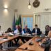 sala consiliare comune- vertice per la sicurezza - prefetto, sindaco e forze dell'ordine - Foto G. Rosato