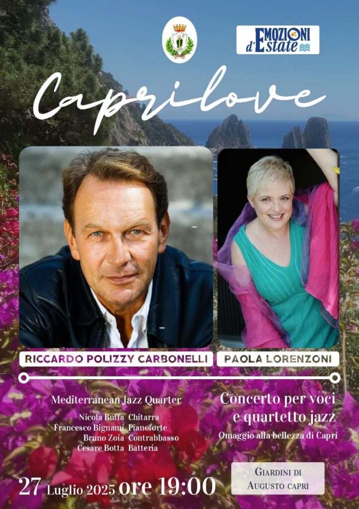Caprilove, 27 luglio ore 19.00, Giardini di Augusto