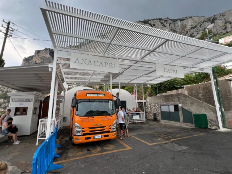 Inaugurazione del nuovo Capolinea a Marina Piccola dell’Azienda ATC Capri