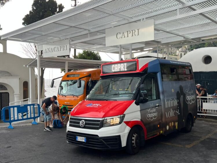 Inaugurazione del nuovo Capolinea a Marina Piccola dell’Azienda ATC Capri