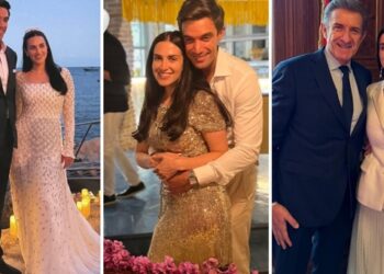 Ezio Greggio, il figlio Gabriele sposa Carla a Capri: «Benvenuta in famiglia»