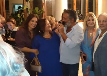 Festeggiamenti di Sant’Anna nella sede della Funicolare di Capri a Piazza San Pasquale a Napoli per il suo amministratore prof. avv. Anna La Rana De Nardo