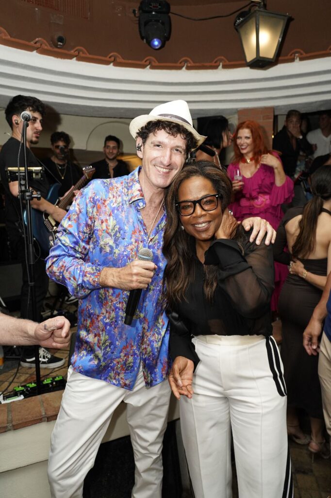 Capri, passerella di vip Ecco Oprah Winfrey star dell’isola azzurra
