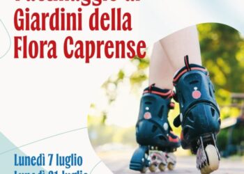 Si torna a pattinare  ai Giardini della Flora Caprense