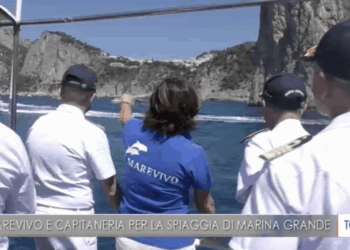 TGR: MAREVIVO E CAPITANERIA PER LA SPIAGGIA DI MARINA GRANDE (Video)