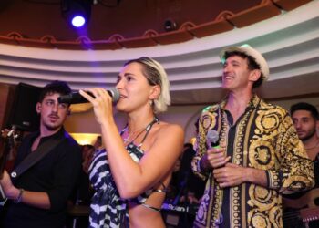 La Brancale canta “Anema e Core” all’…Anema e Core, Capri e Sanremo unite dalla musica