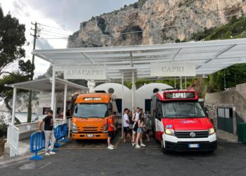 Inaugurazione del nuovo Capolinea a Marina Piccola dell’Azienda ATC Capri