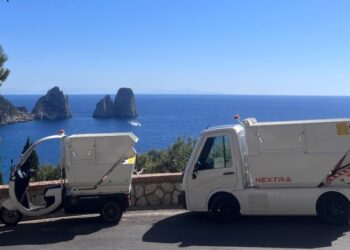 Pulizia urbana a Capri: i veicoli elettrici rivoluzionano la mobilità nei borghi