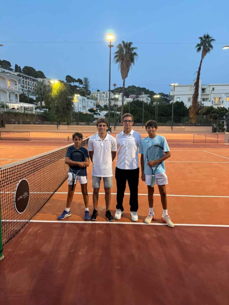 Giacomo Staiano campione del Tc Capri, dopo la Master Cup vince anche il Memoria Giuseppe Breglia
