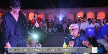 TGR: CAPRI, SERATA OMAGGIO PER PEPPINO (Video)