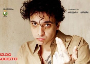 Festa di San Lorenzo al Porto di Capri con volo droni e Tananai