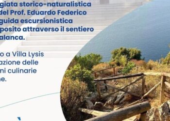 LA CALANCA: il sentiero ritrovato, Lunedì 08 Settembre ore 11:00, INGRESSO VILLA JOVIS