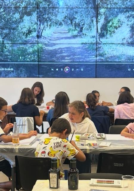 Arte tra gli ulivi: nel corso della Settembrata i bambini protagonisti del Concorso di Disegno “C. Vinaccia”