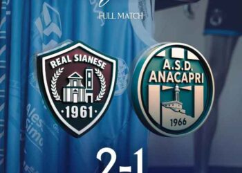 Disco rosso alla prima, Anacapri fermato dal Real Sianese
