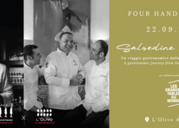 CHEF MORENO CEDRONI CENA A 4 MANI “SALSEDINE & SAPORI” | UN VIAGGIO GASTRONOMICO DALLA COSTA ADRIATICA A CAPRI