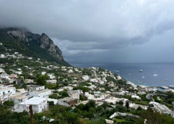 A Capri la quiete dopo la tempesta (e i danni)