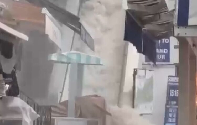 A Capri la quiete dopo la tempesta (e i danni)