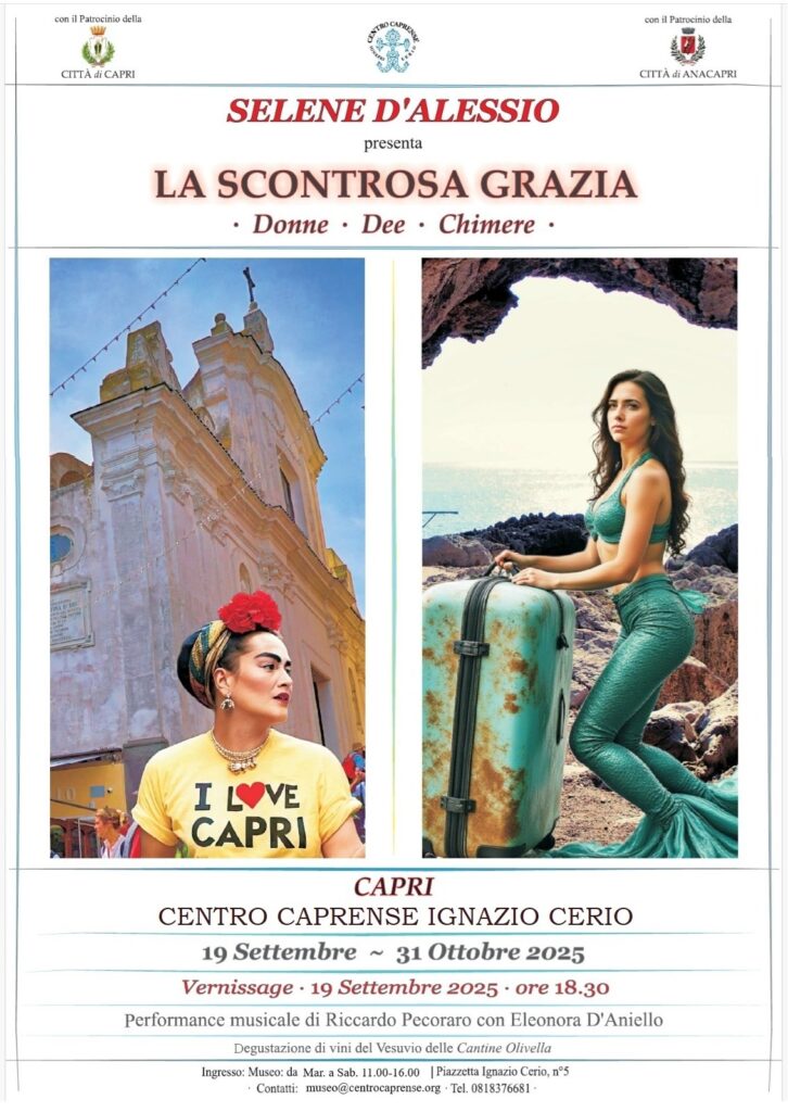 La Scontrosa Grazia – Selene D’Alessio in mostra al Centro Cerio – Opening 19 settembre ore 18.30