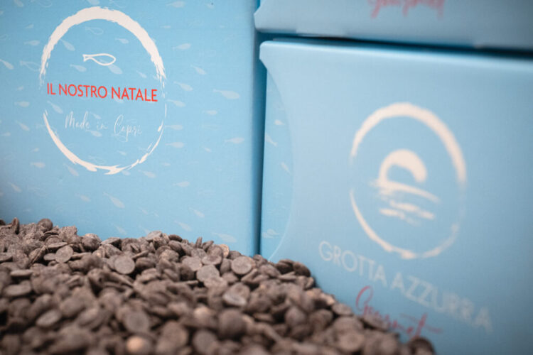 La Torta Caprese si fa Panettone il lievitato natalizio di Grotta Azzurra Gourmet