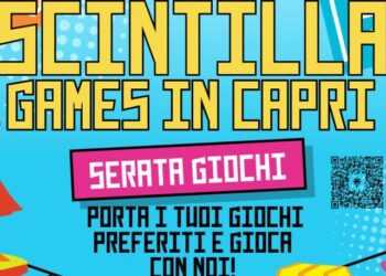Scintilla Games in Capri: Venerdì 21 novembre, ore 18:30, Cupola Geodetica Giardini della Flora Caprense