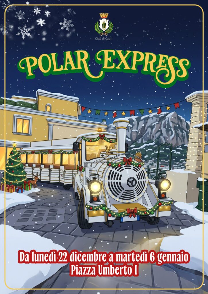 Riparte il trenino di natale in piazzetta per i bambini dell’isola