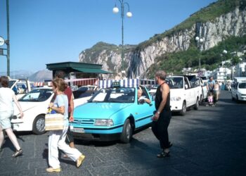 Ad Anacapri nuovo regolamento per i taxi