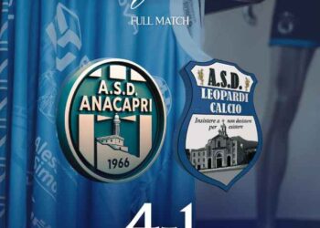 Poker dell’Anacapri, Leopardi battuto 4 a 1