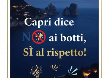 No ai botti, “Capri ha già tutta la luce che serve”