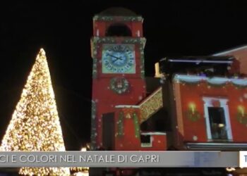 TGR: LUCI E COLORI NEL NATALE DI CAPRI (Video)