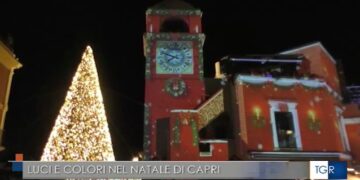 TGR: LUCI E COLORI NEL NATALE DI CAPRI (Video)