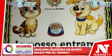 Anacapri inaugura uno spazio per gli animali: un nuovo passo verso una comunità più solidale